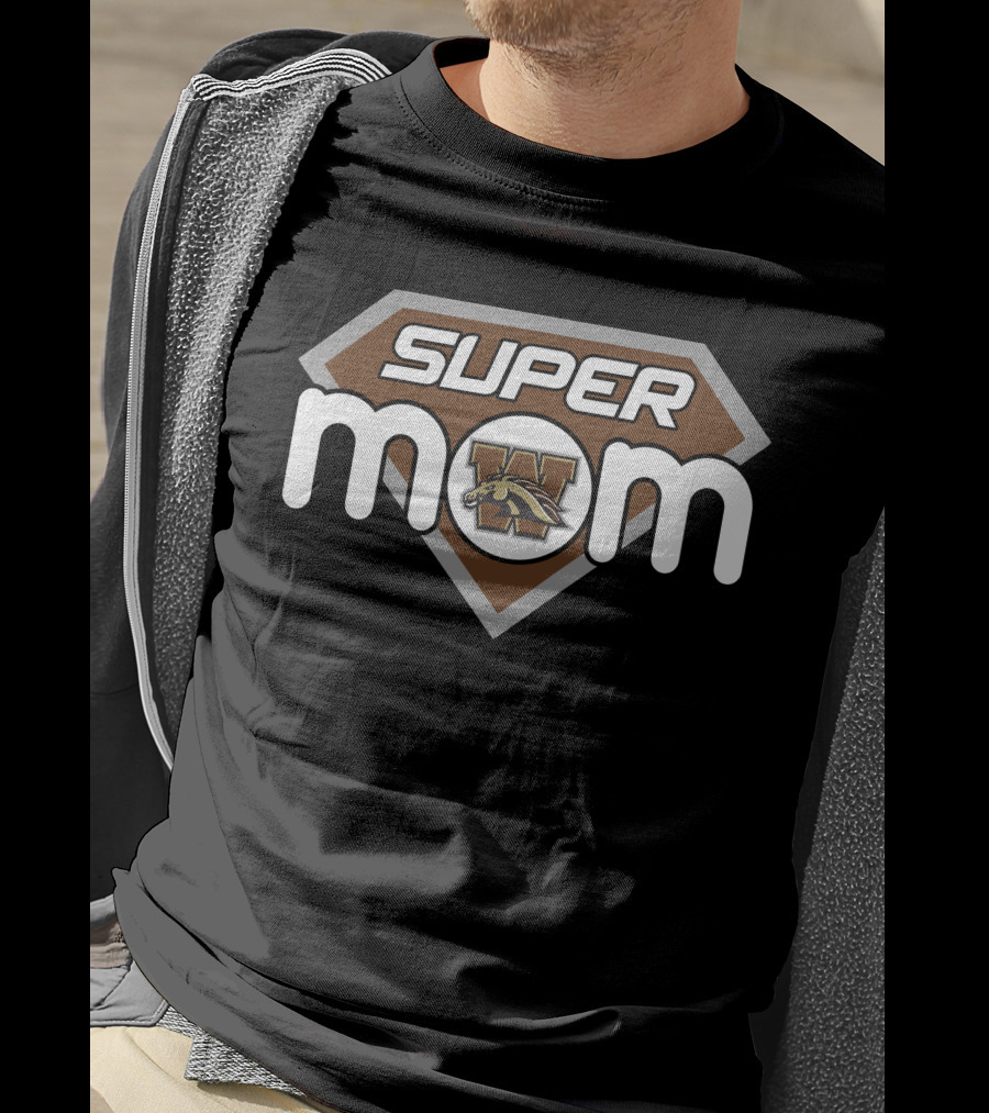Super Mom Western Michigan Broncos T-Shirt