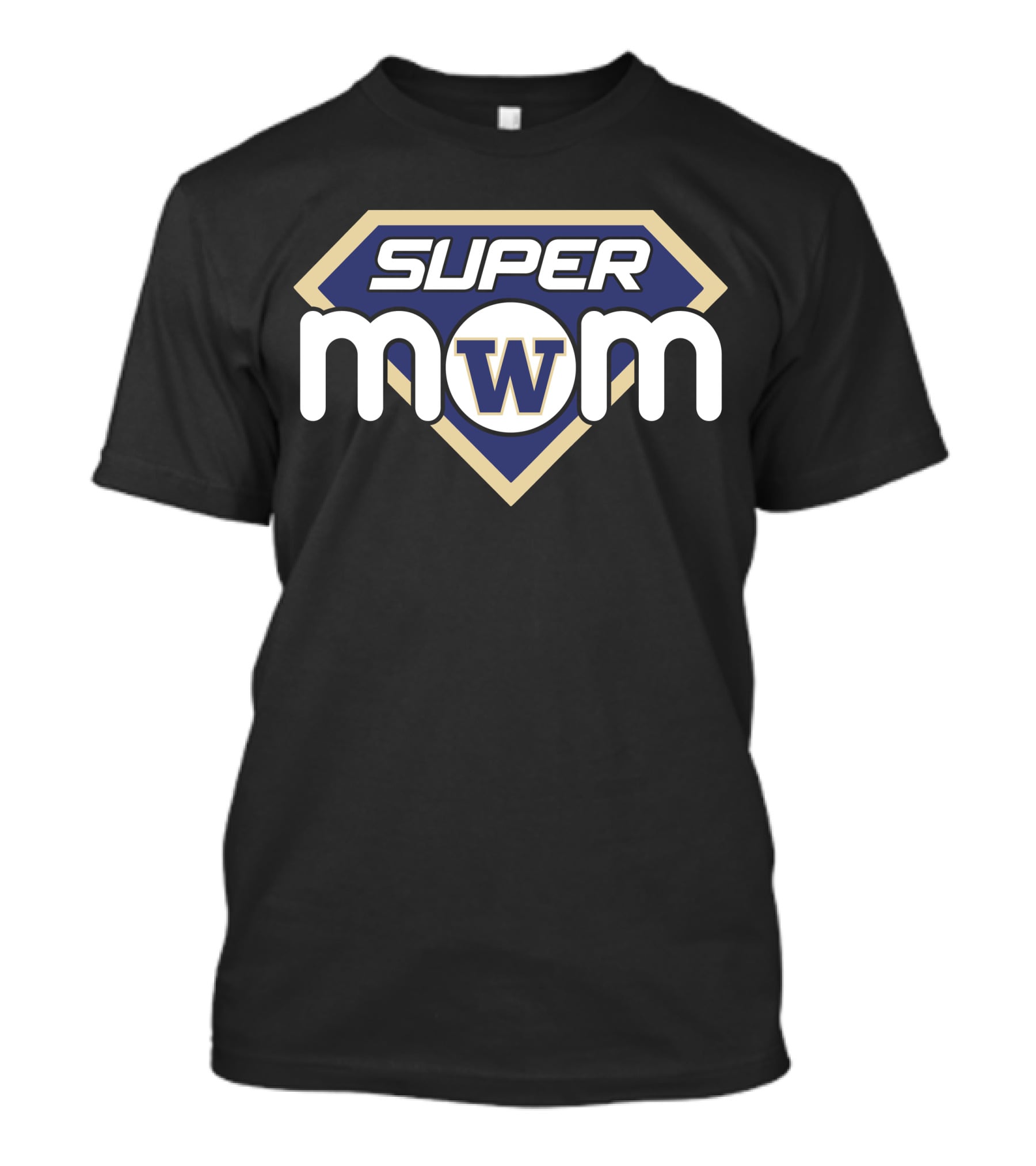 Washington Huskies Super Mom T-Shirt
