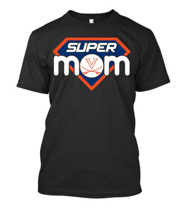 Super Mom Virginia Cavaliers Logo Heroic T-Shirt