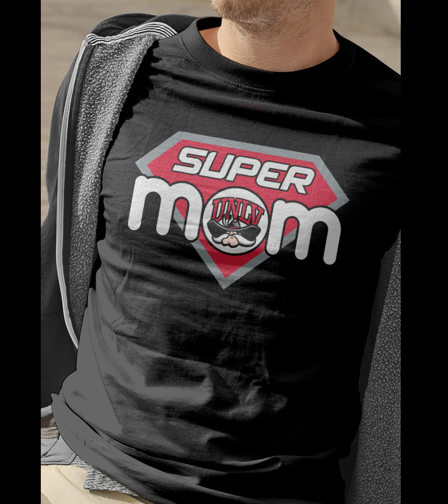 Unlv Rebels Super Mom T-Shirt