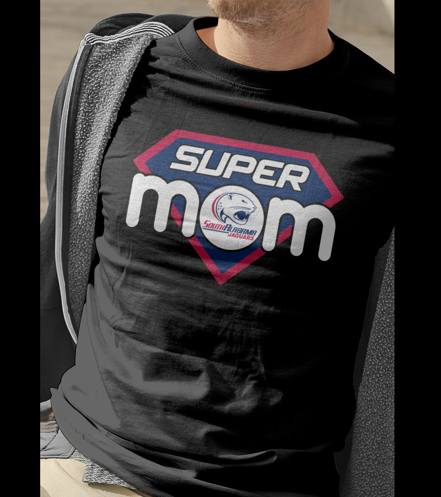 Super South Alabama Jaguars Mom T-Shirt