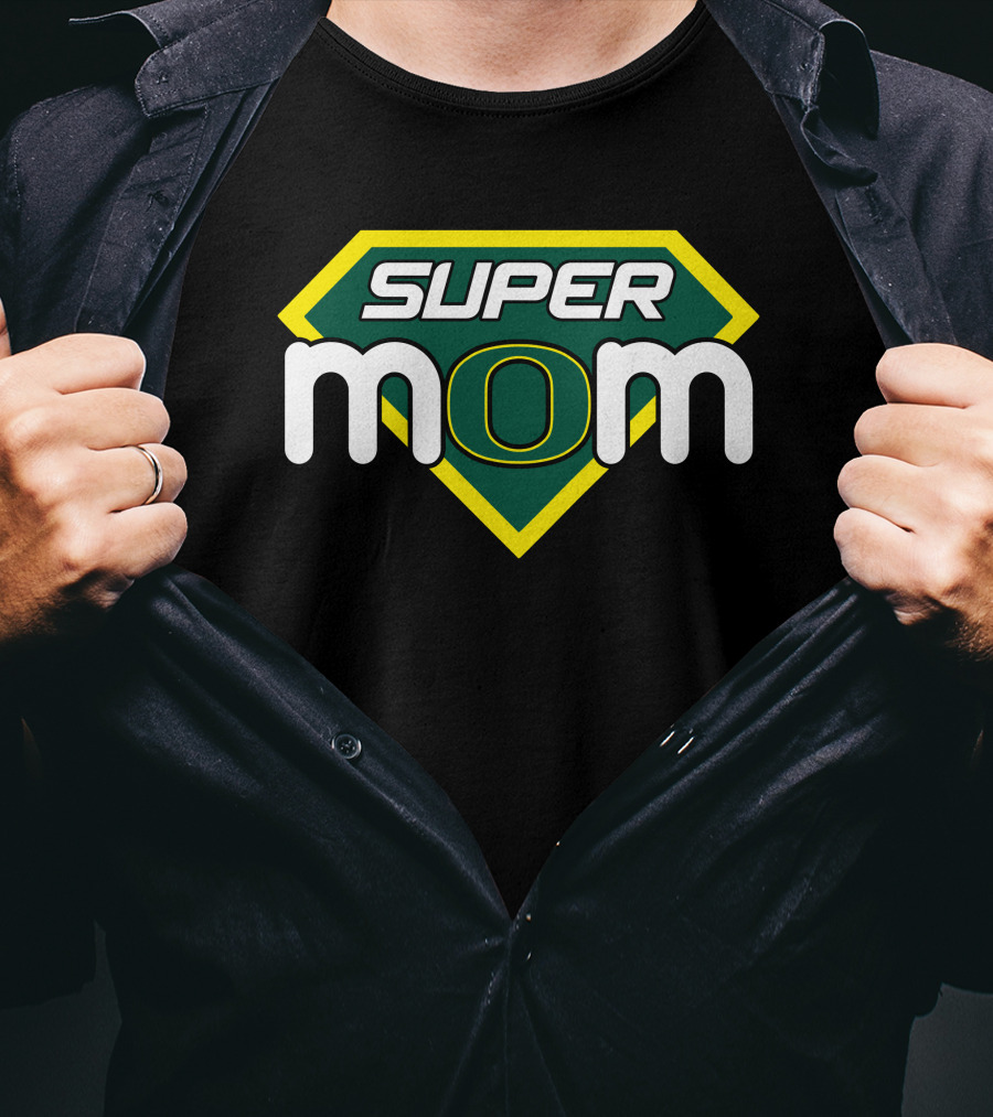 Super Mom Oregon Ducks T-Shirt