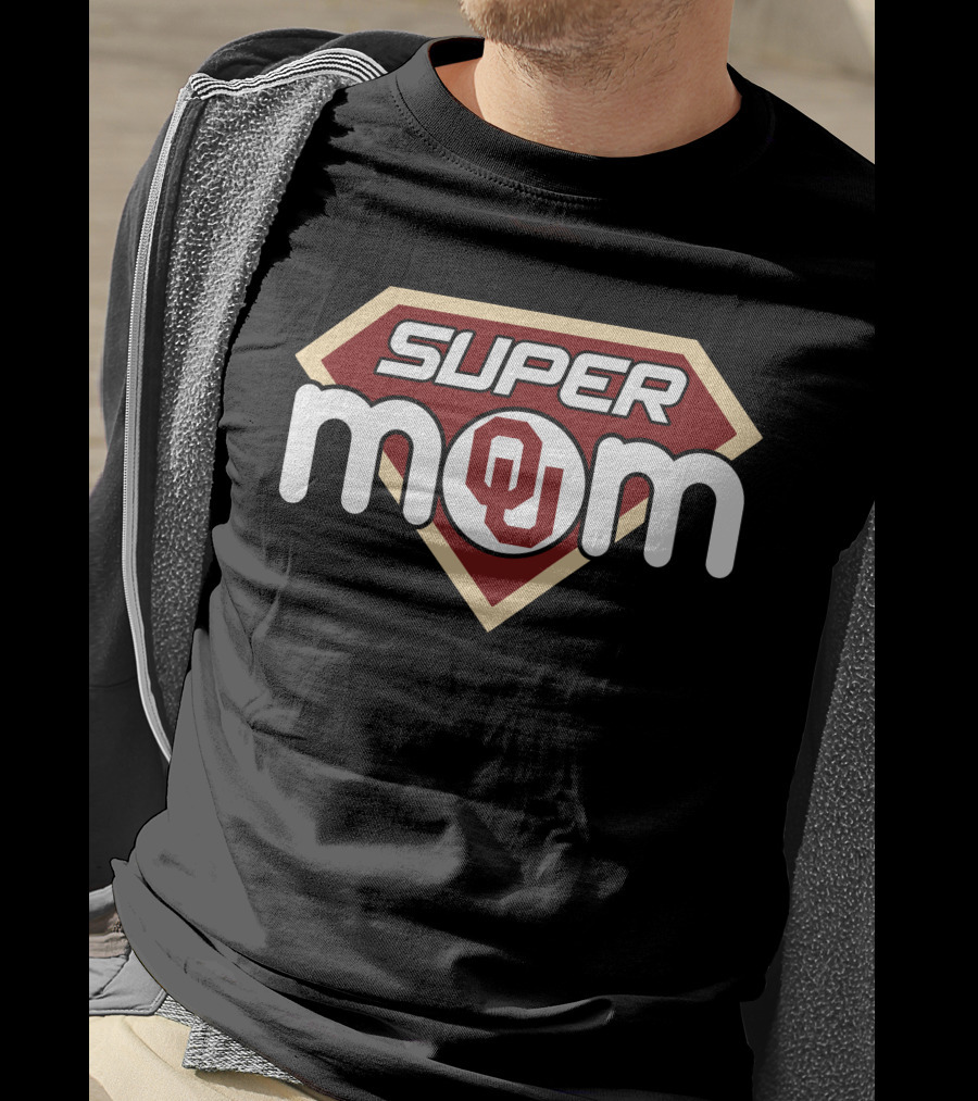 Super Mom Oklahoma Sooners Iconic Ou T-Shirt