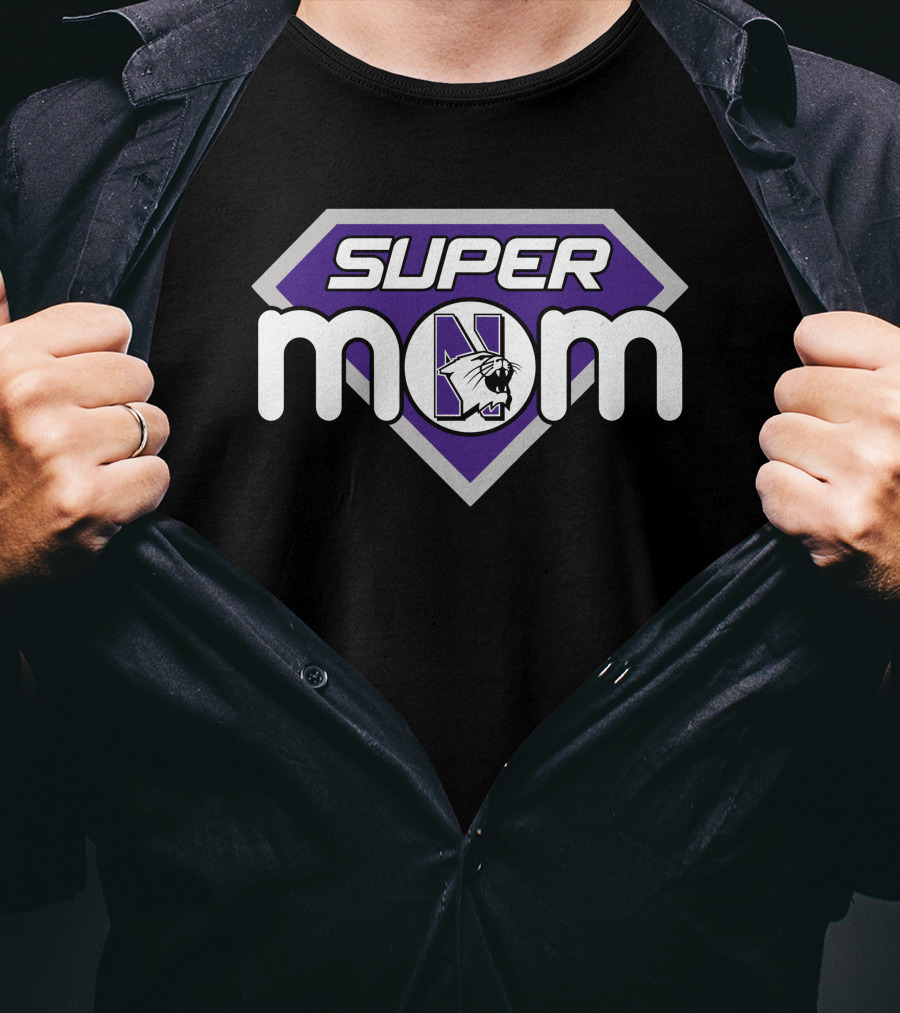 Super Mom Northwestern Wildcats T-Shirt