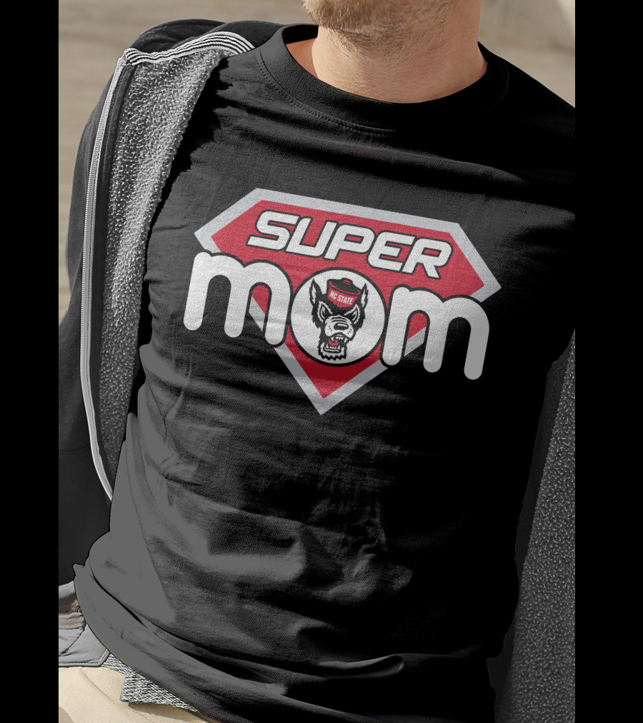 Nc State Wolfpack Super Mom T-Shirt