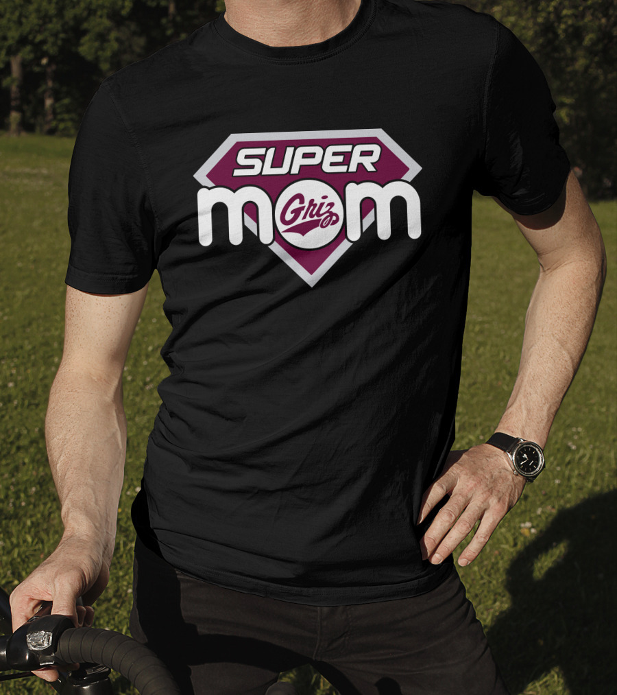 Montana Grizzlies Super Mom Griz T-Shirt