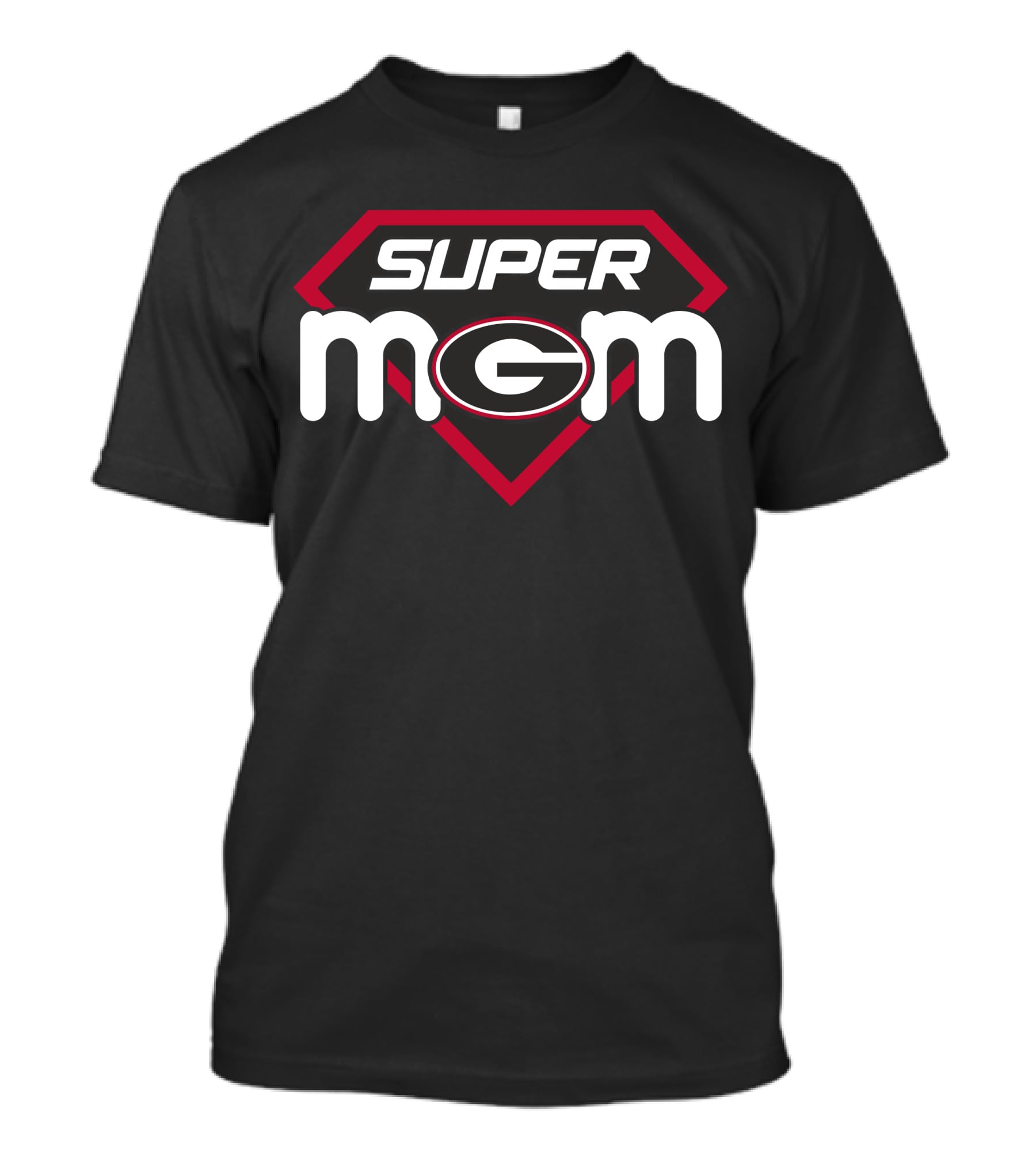 Georgia Bulldogs Super Mom T-Shirt