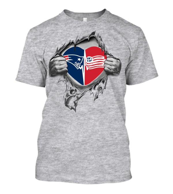 Patriots New England Revolution It's In My Heart T-Shirt