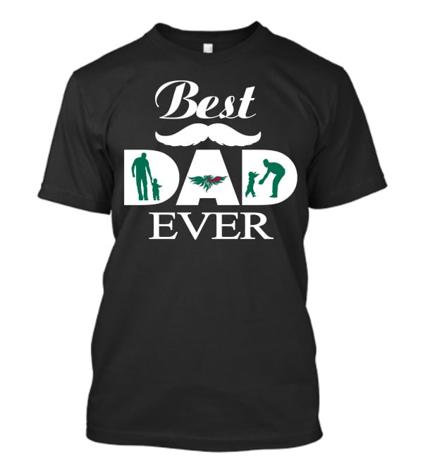 Best Dad Ever Green Bay Phoenix Icons 86 T-Shirt