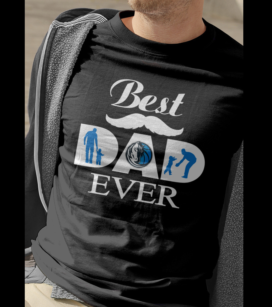 Best Dad Ever Dallas Mavericks Father's Day 189 T-Shirt