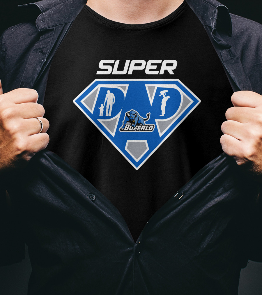 Super Buffalo Bulls Dad T-Shirt