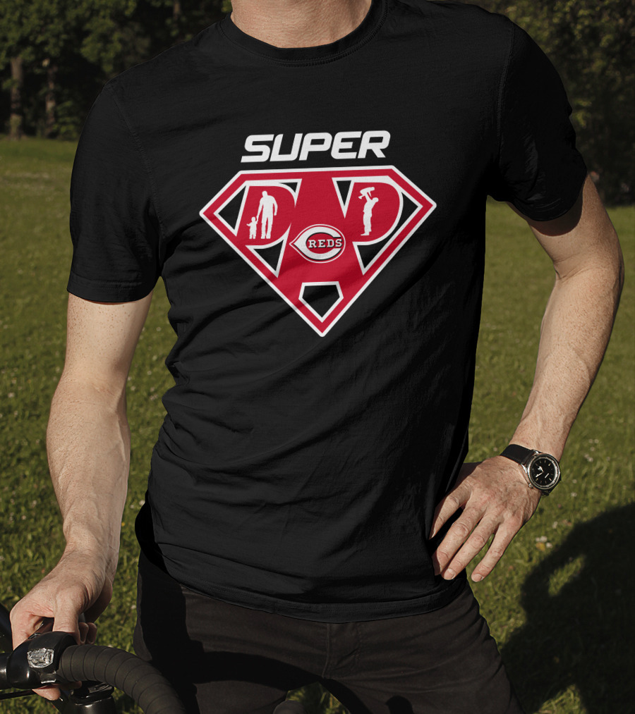 Super Reds Dad Cincinnati T-Shirt