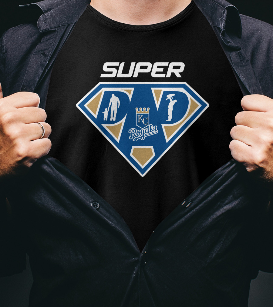 Kansas City Royals Super Dad Heroic T-Shirt