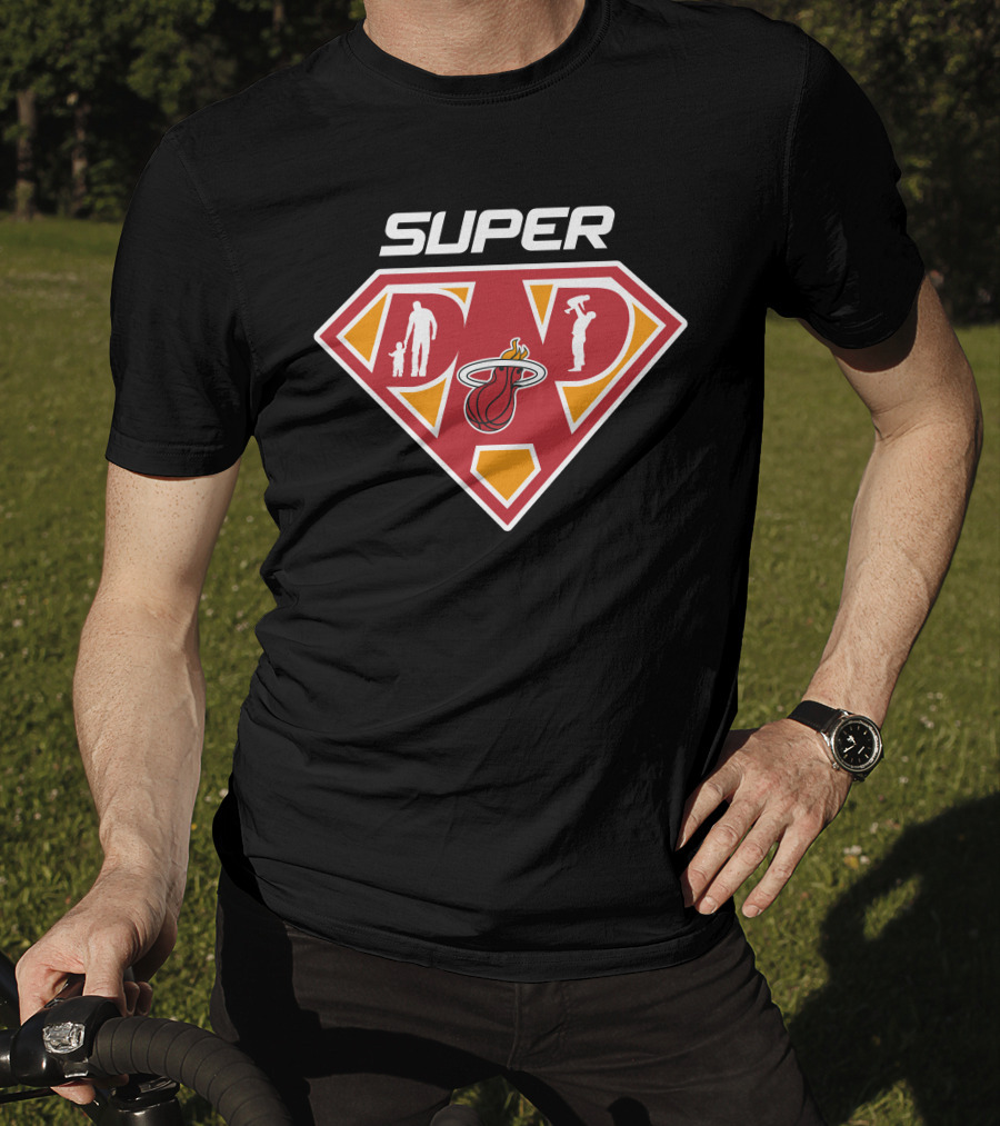 Super Miami Heat Dad T-Shirt