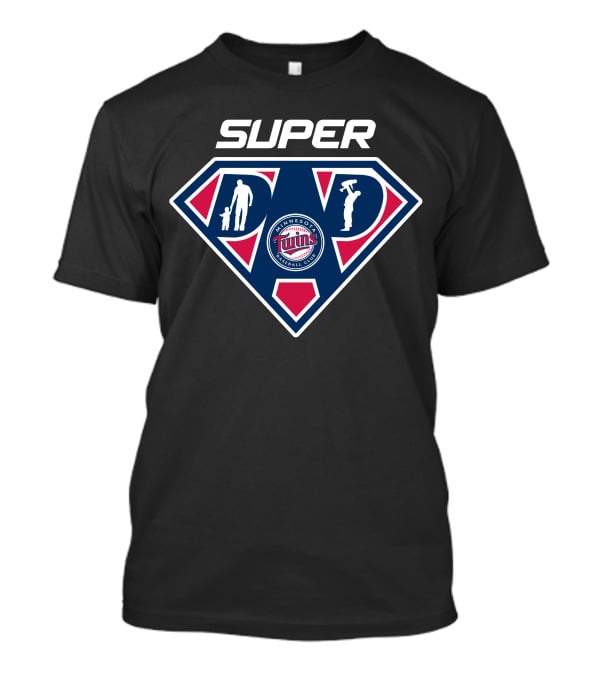 Super Dad Minnesota Twins Baseball Club T-Shirt