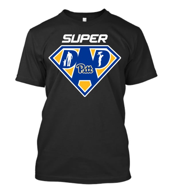 Super Pitt Panthers Dad Hero T-Shirt