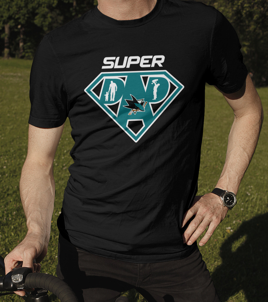 Super Dad San Jose Sharks T-Shirt
