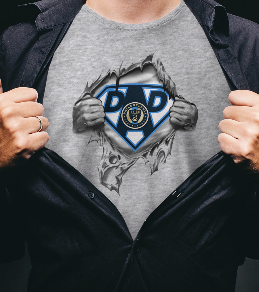 Super Dad 256 Philadelphia Union T-Shirt