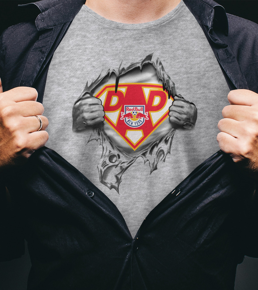 New York Red Bulls Super Dad Dd T-Shirt