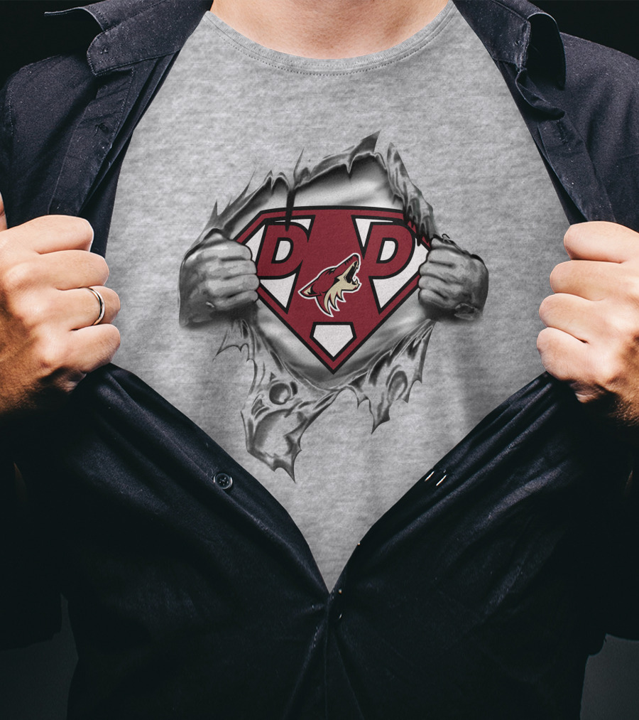 Arizona Coyotes Super Dad Fan 305 Concept T-Shirt