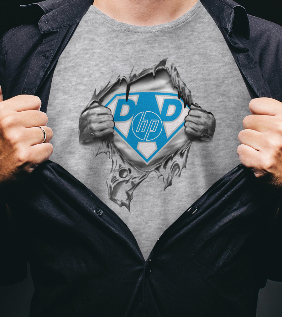 Hp Super Dad Superman T-Shirt