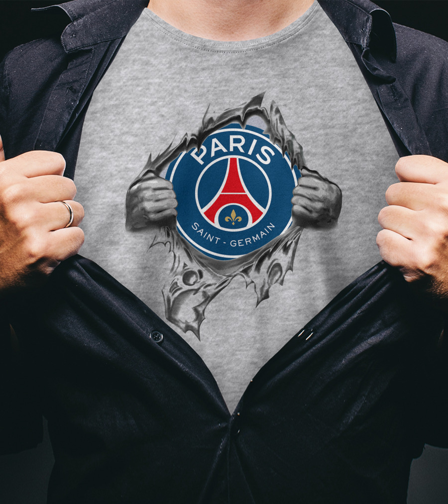 Paris Saint Germain Psg 278 Super Fan Loyal Supporter Badge T-Shirt