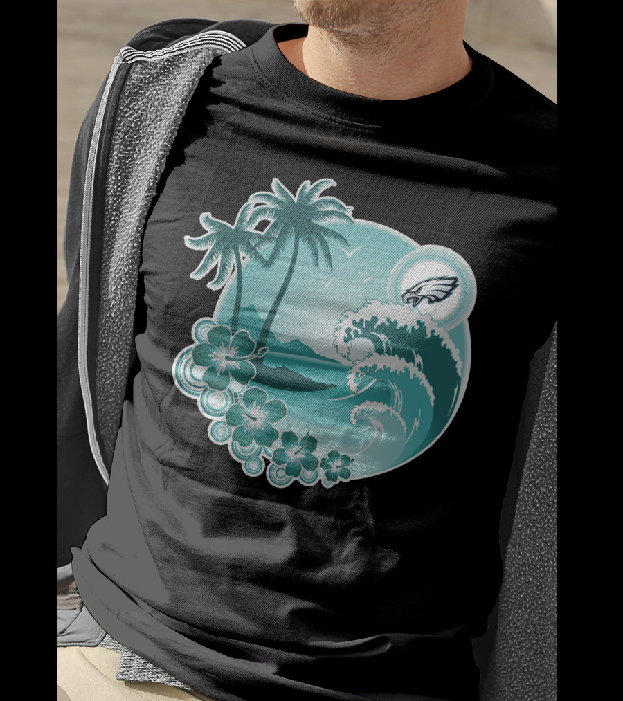 Philadelphia Eagles Tropical Holiday T-Shirt