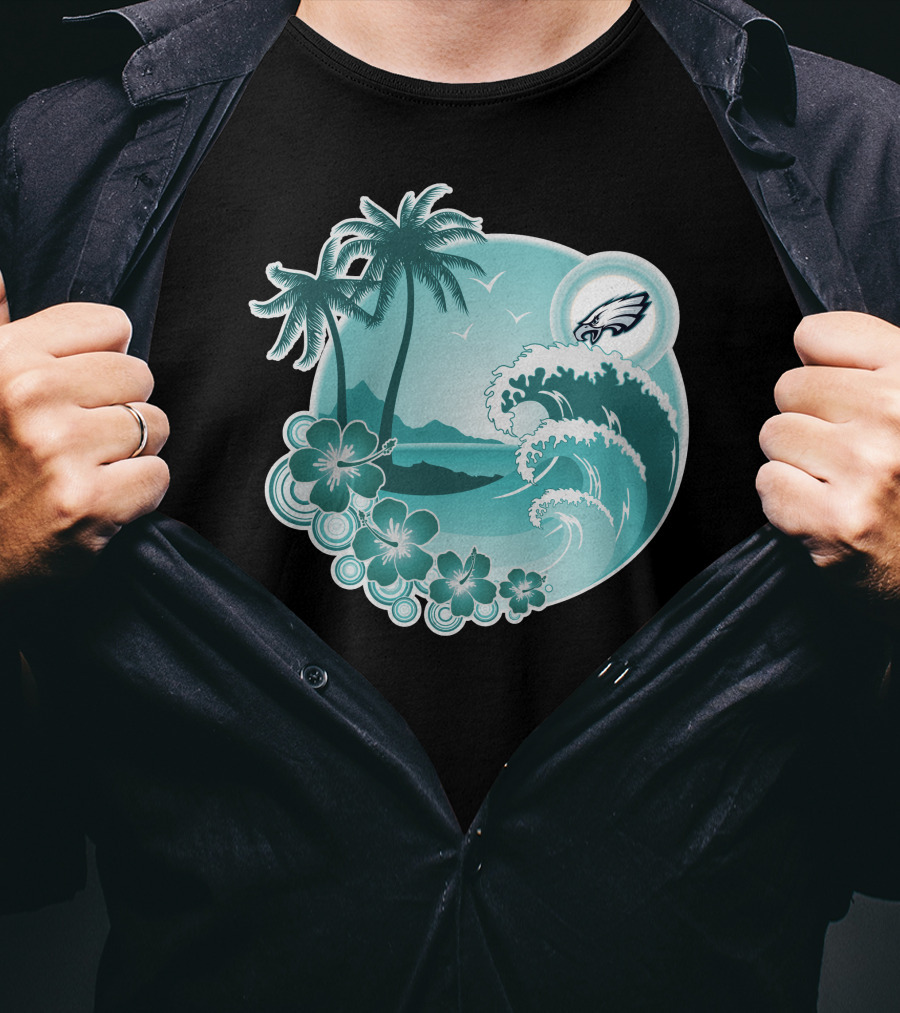 Philadelphia Eagles Tropical Holiday T-Shirt