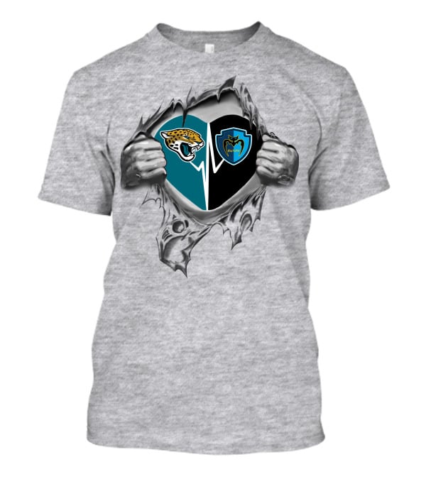 Jaguars Tampa Bay Mutiny It's In My Heart T-Shirt