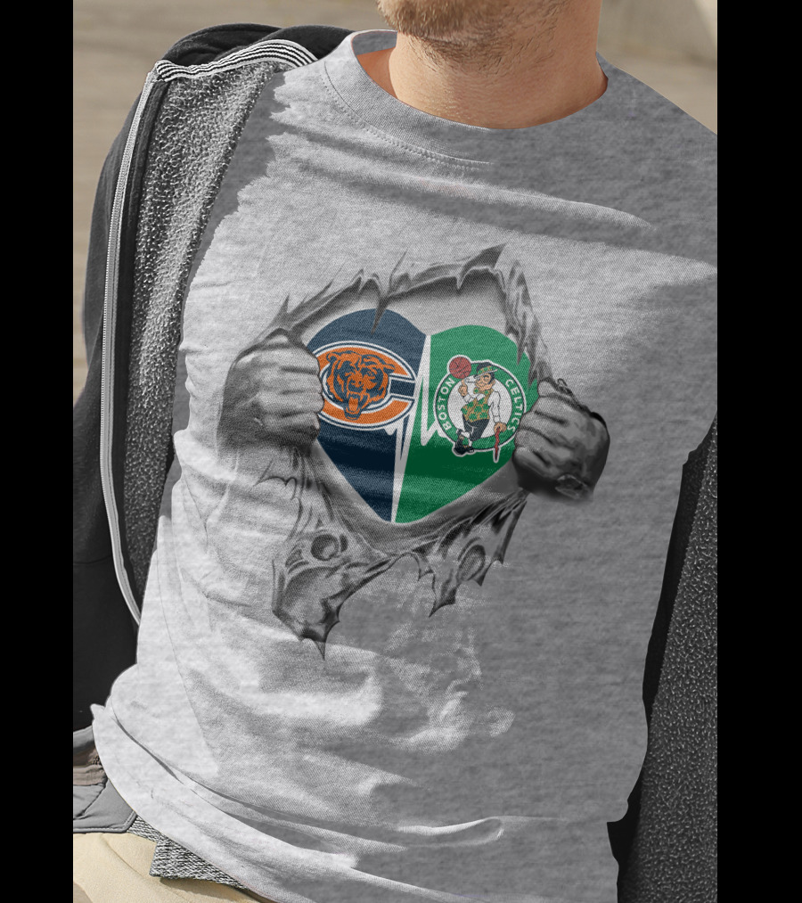 Bears Boston Celtics Heartfelt Fan Loyalty T-Shirt