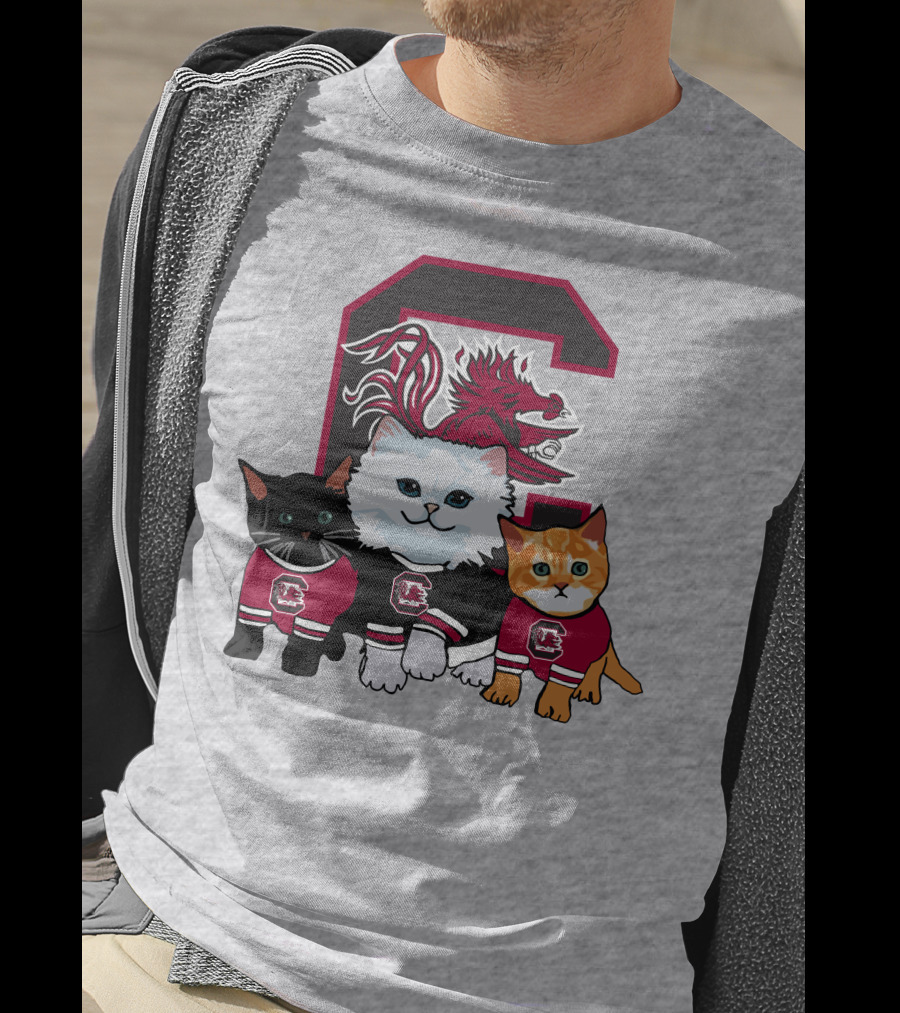 South Carolina Gamecocks Mascot C Cats T-Shirt