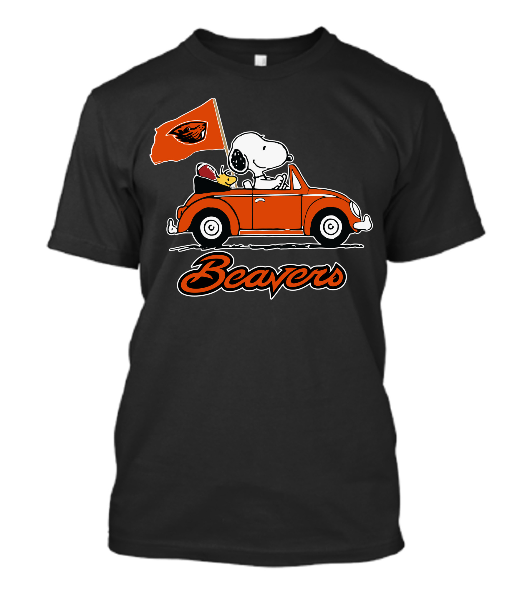 Snoopy Oregon State Beavers Ride Forever T-Shirt