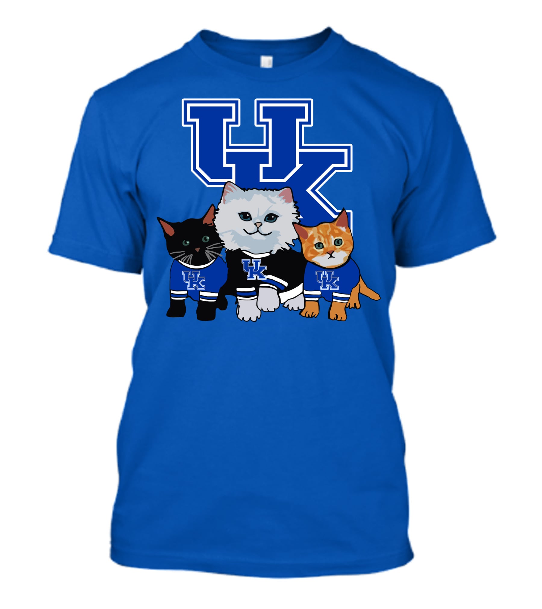 Kentucky Wildcats Cute Cats In UK Jerseys T-Shirt