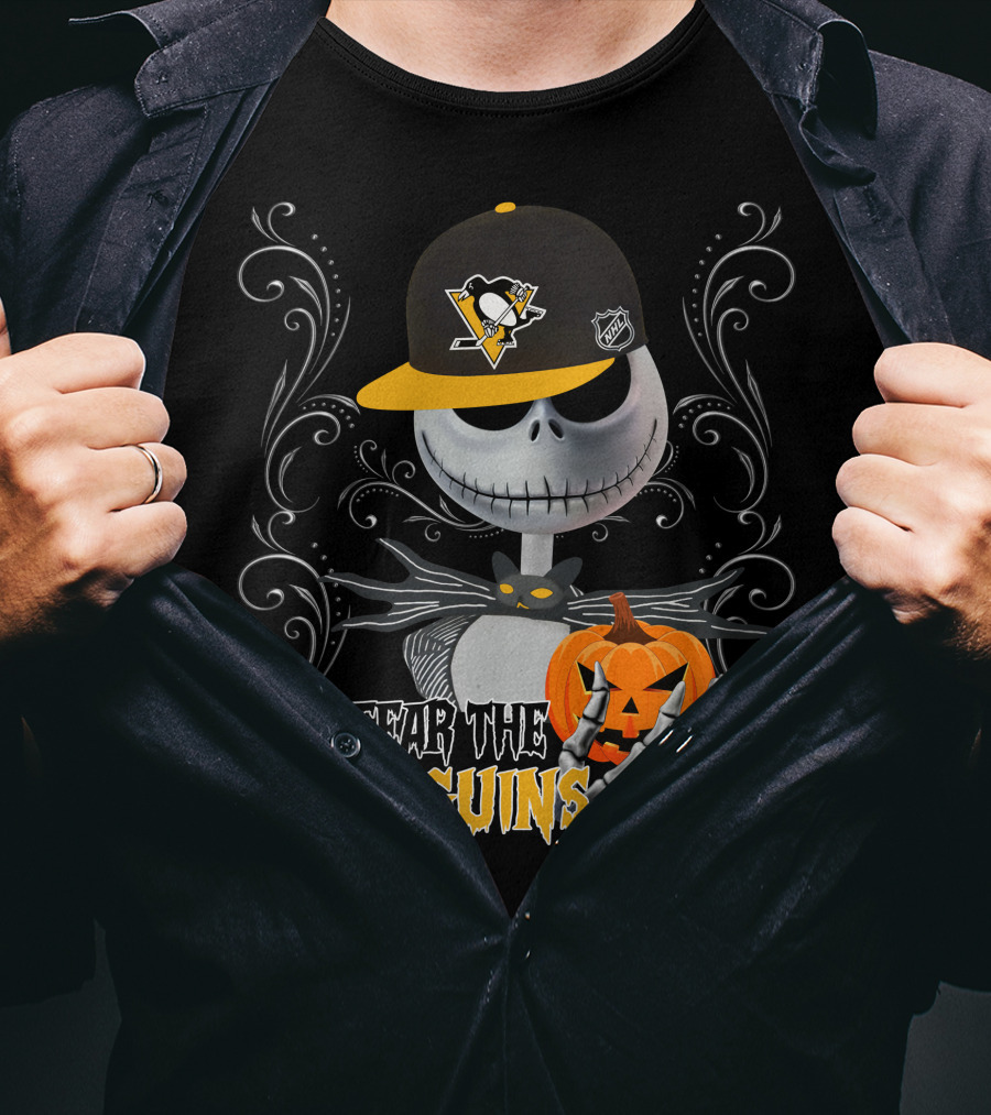 Fear The Penguins Halloween Hat T-Shirt
