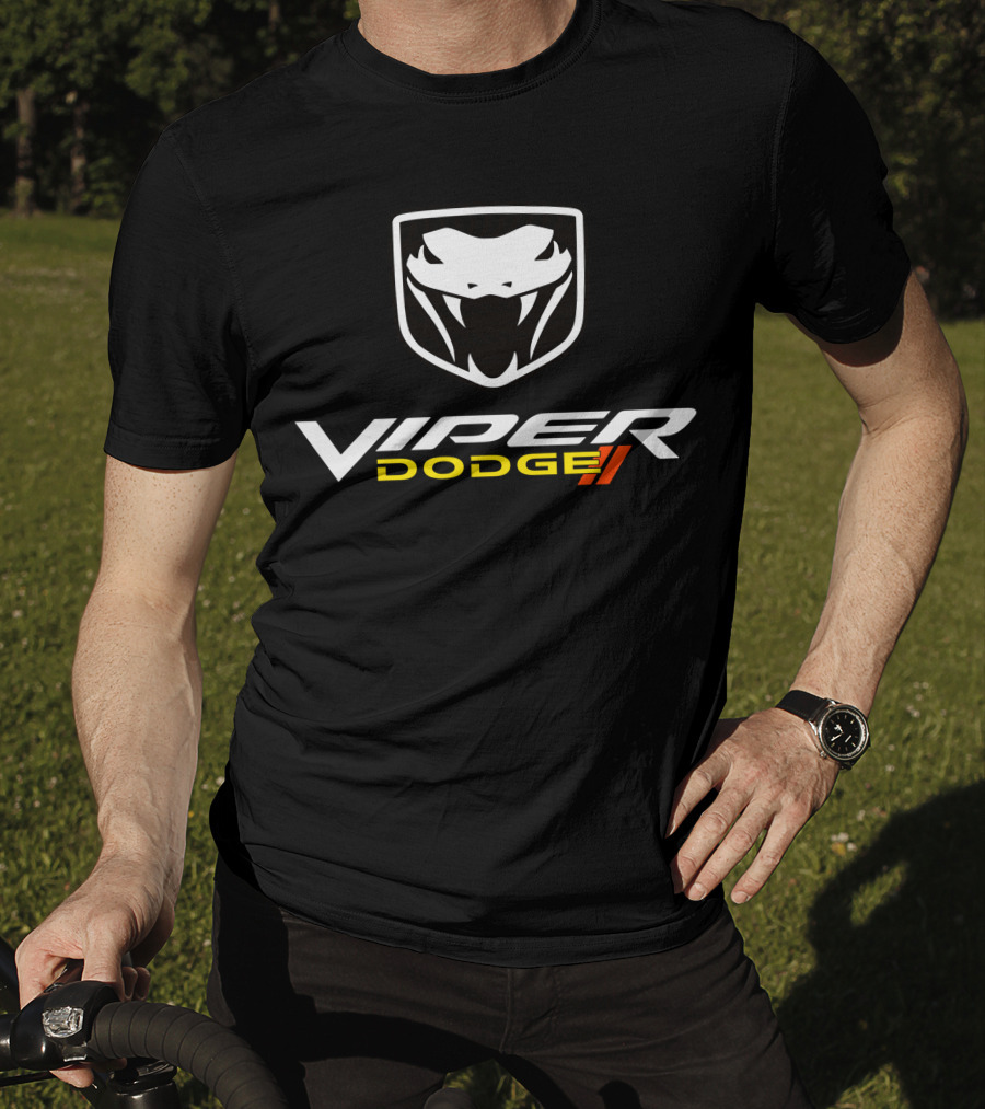 Viper Dodge Snake Head T-Shirt