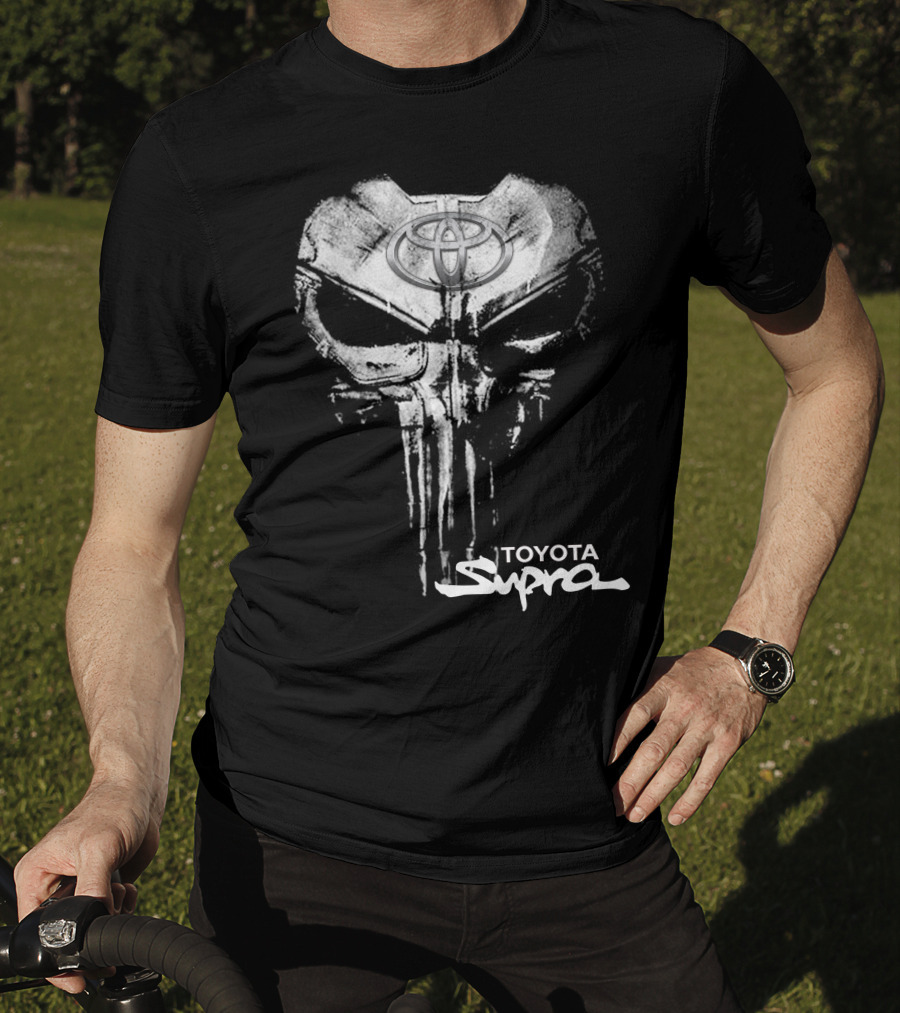 Toyota Supra Punisher Skull T-Shirt