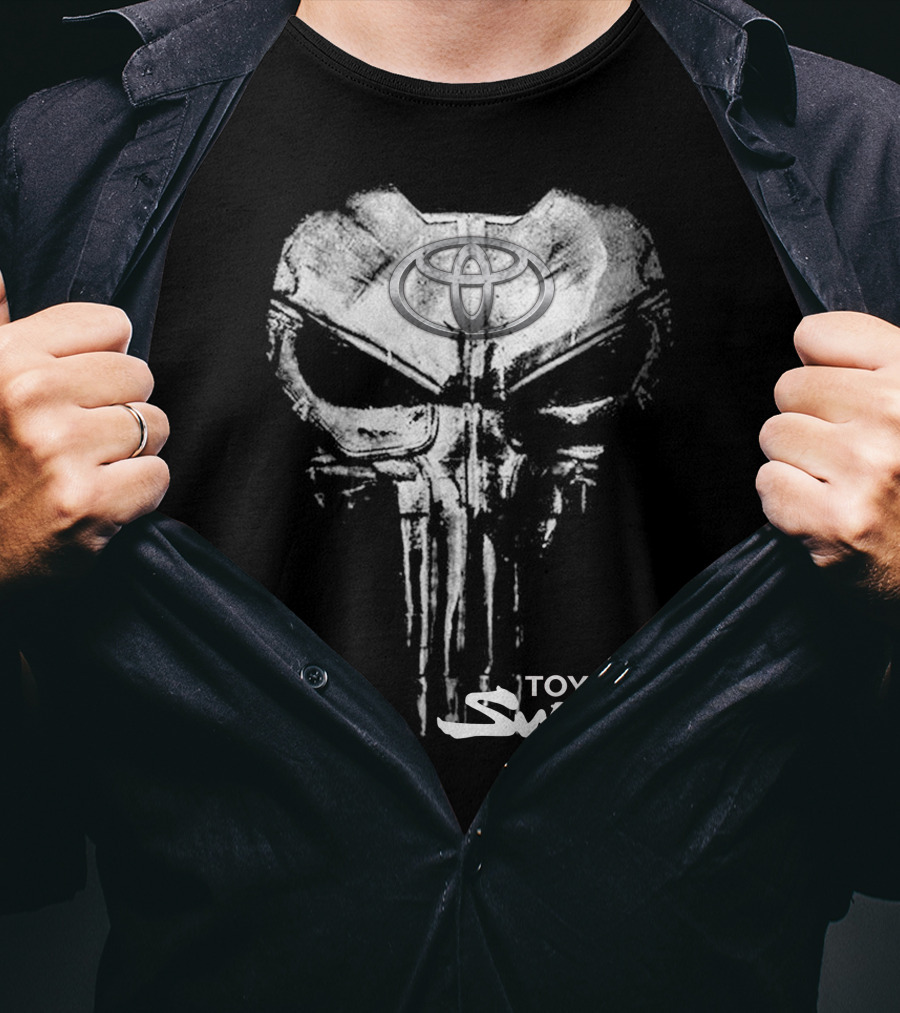 Toyota Supra Punisher Skull T-Shirt