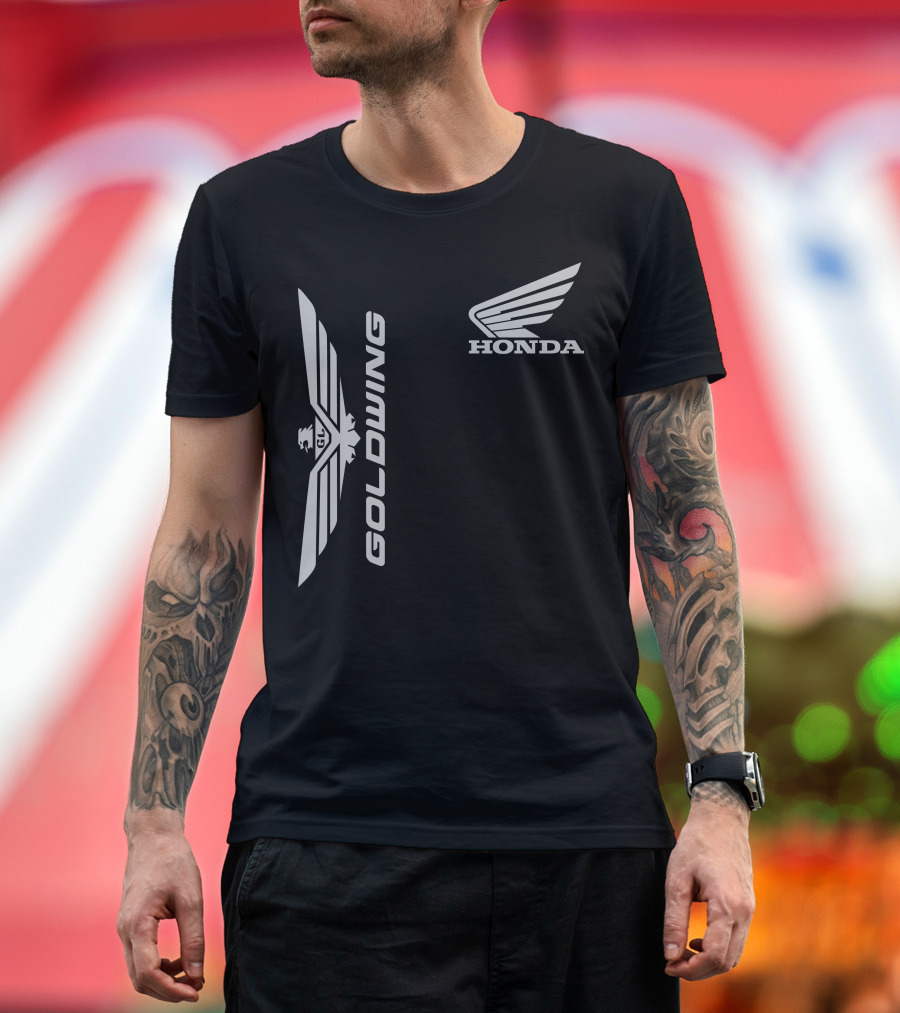 Honda Goldwing Winged Emblem T-Shirt