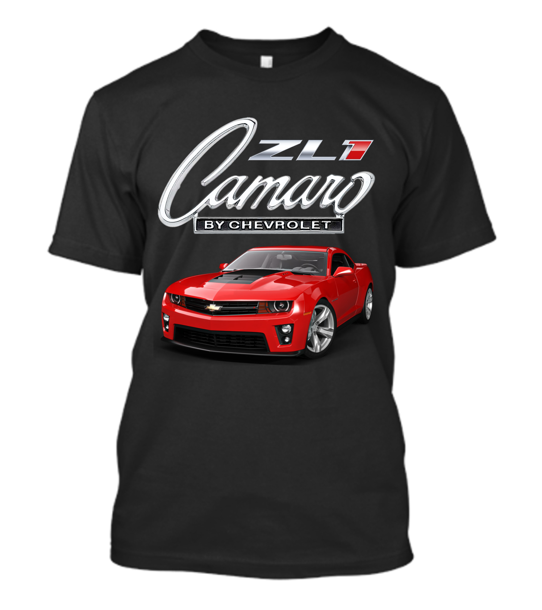 ZL1 Camaro By Chevrolet Red Sports Car T-Shirt