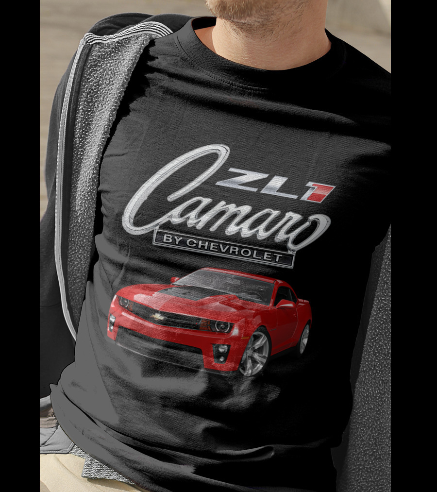 ZL1 Camaro By Chevrolet Red Sports Car T-Shirt