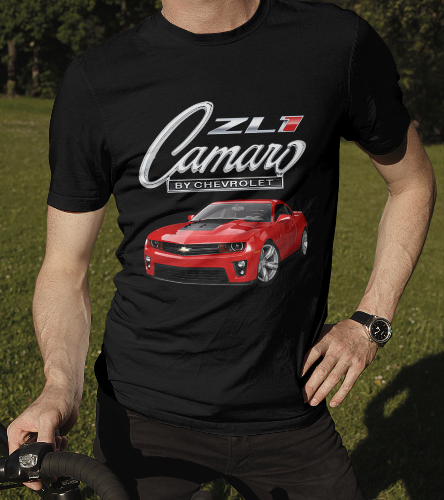 ZL1 Camaro By Chevrolet Red Sports Car T-Shirt