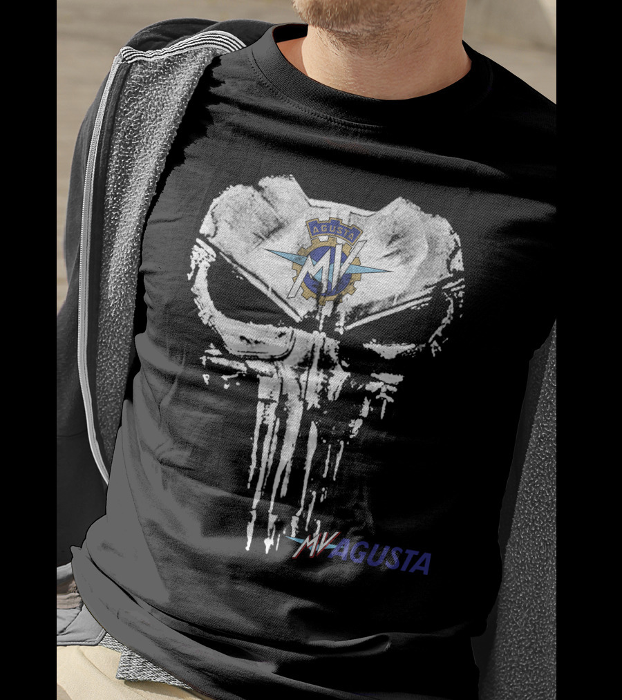 MV Agusta Punisher Skull T-Shirt