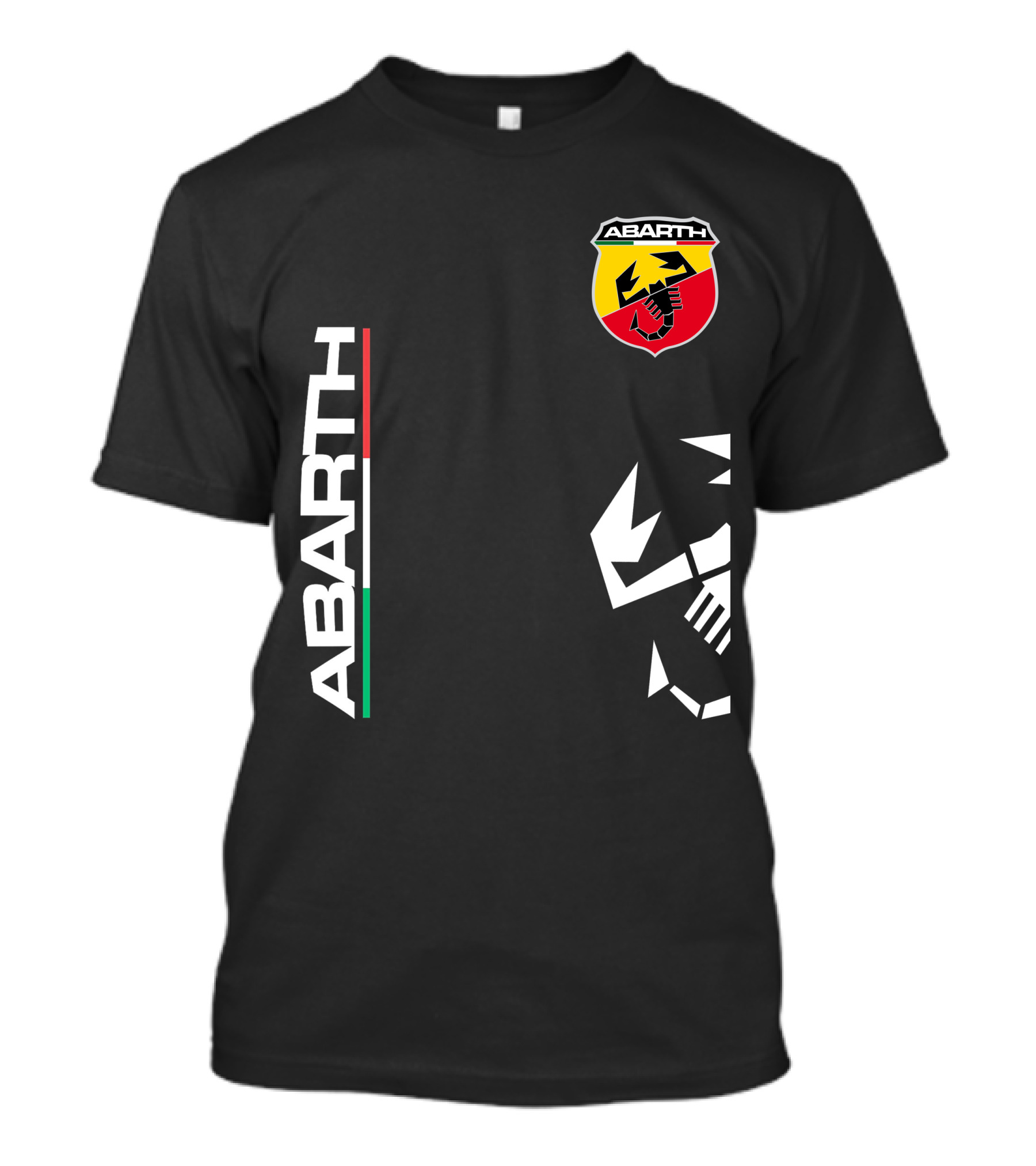 Abarth Scorpion Logo Tricolore T-Shirt