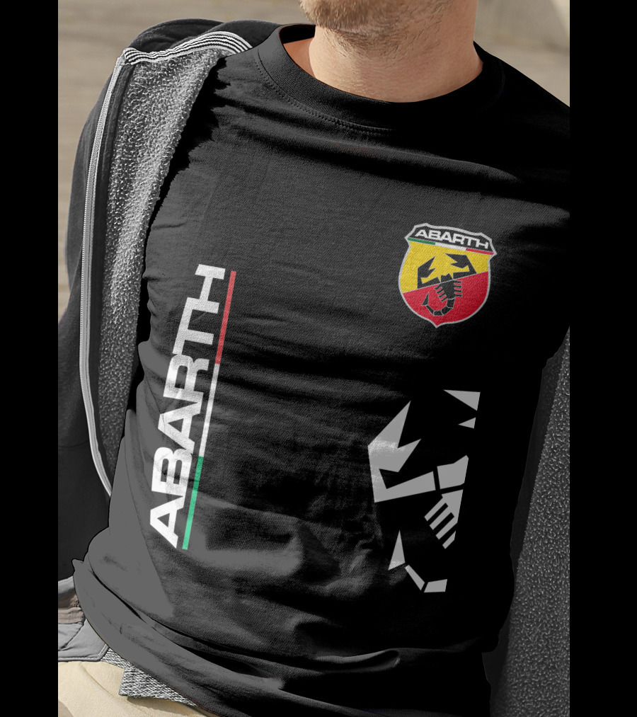 Abarth Scorpion Logo Tricolore T-Shirt