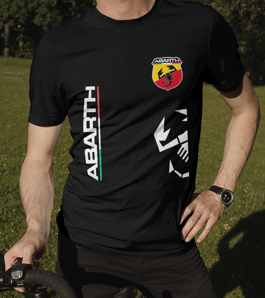 Abarth Scorpion Logo Tricolore T-Shirt