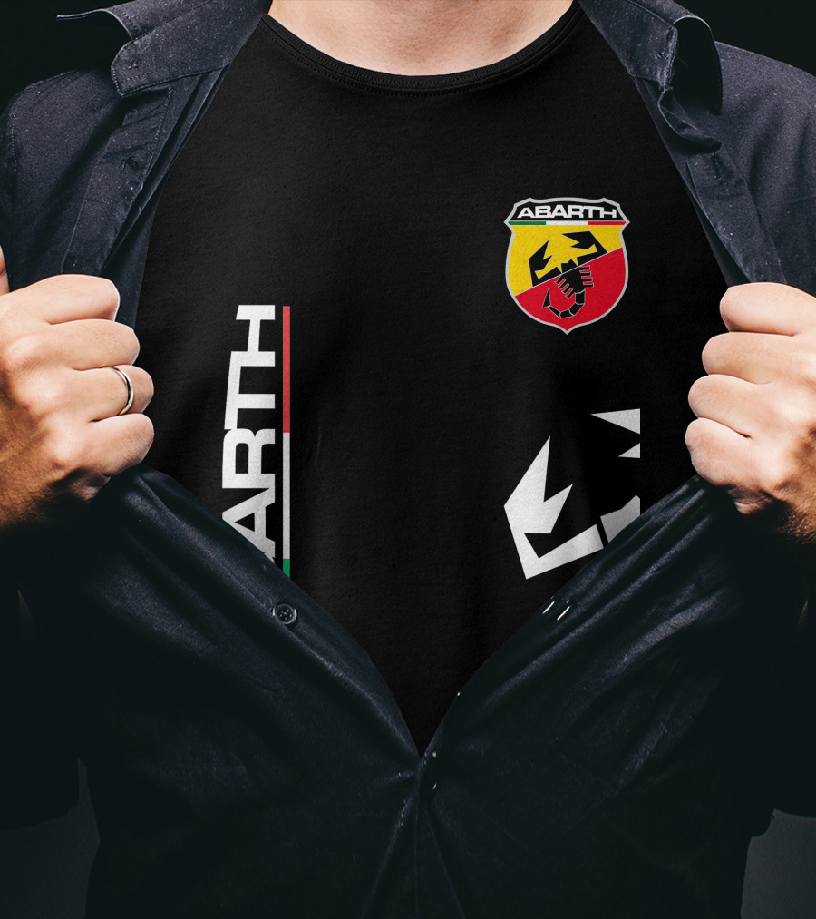 Abarth Scorpion Logo Tricolore T-Shirt