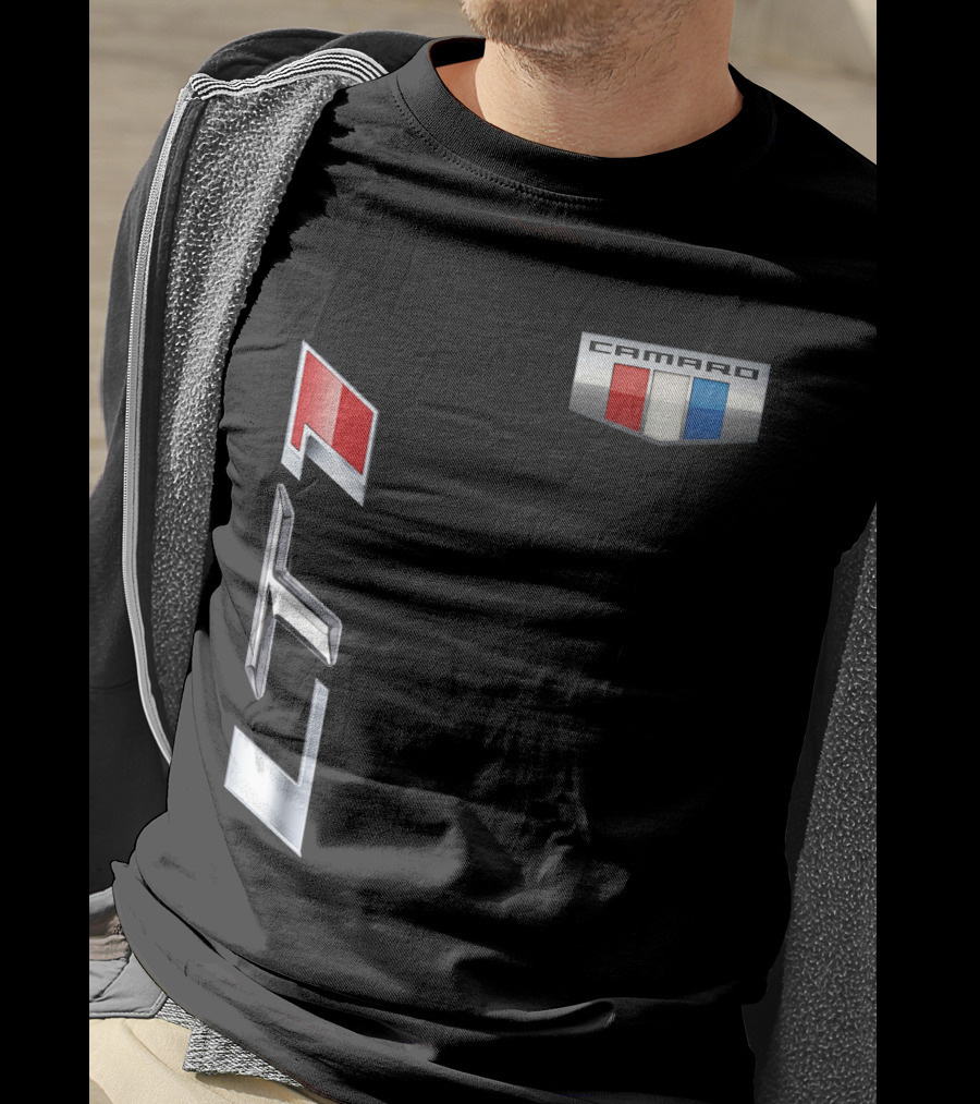 Chevrolet Camaro LT1 Emblem With Iconic Red White Blue Badge T-Shirt