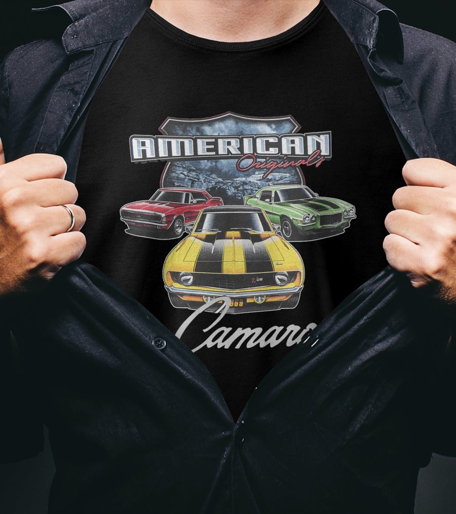 American Originals Camaro Classic Cars T-Shirt