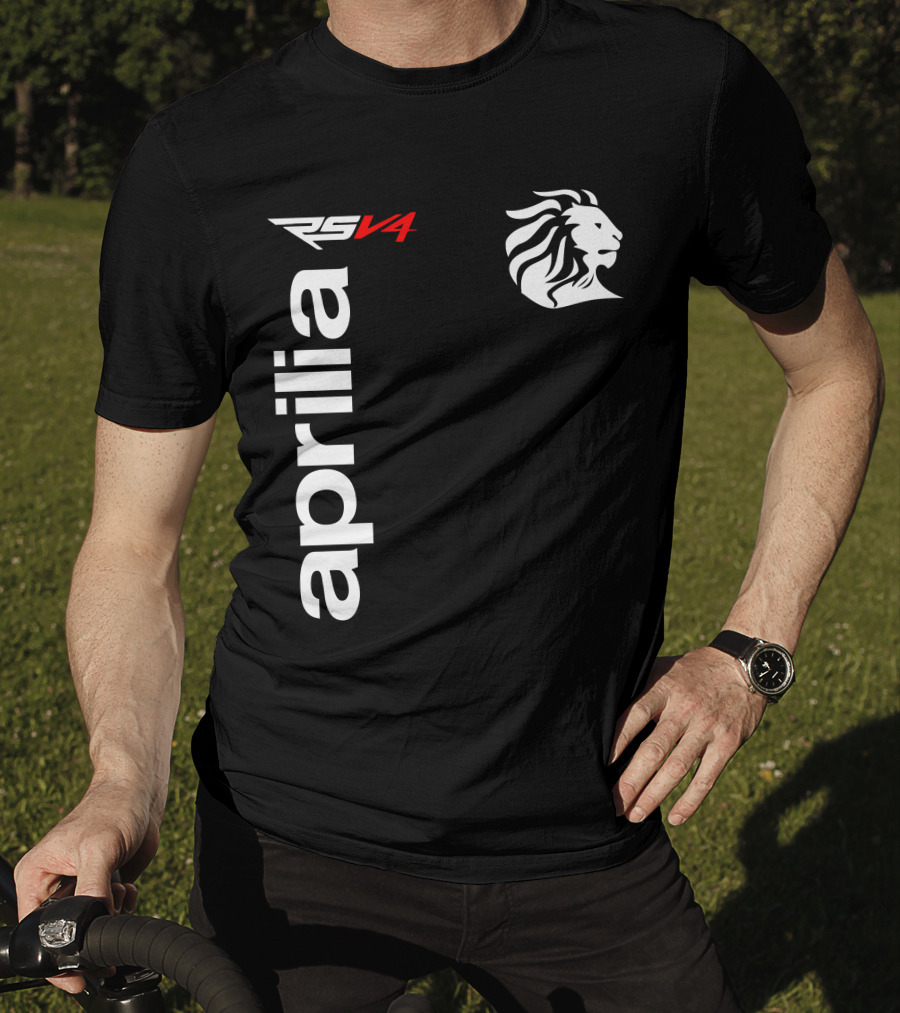 Aprilia RSV4 Lion Emblem T-Shirt