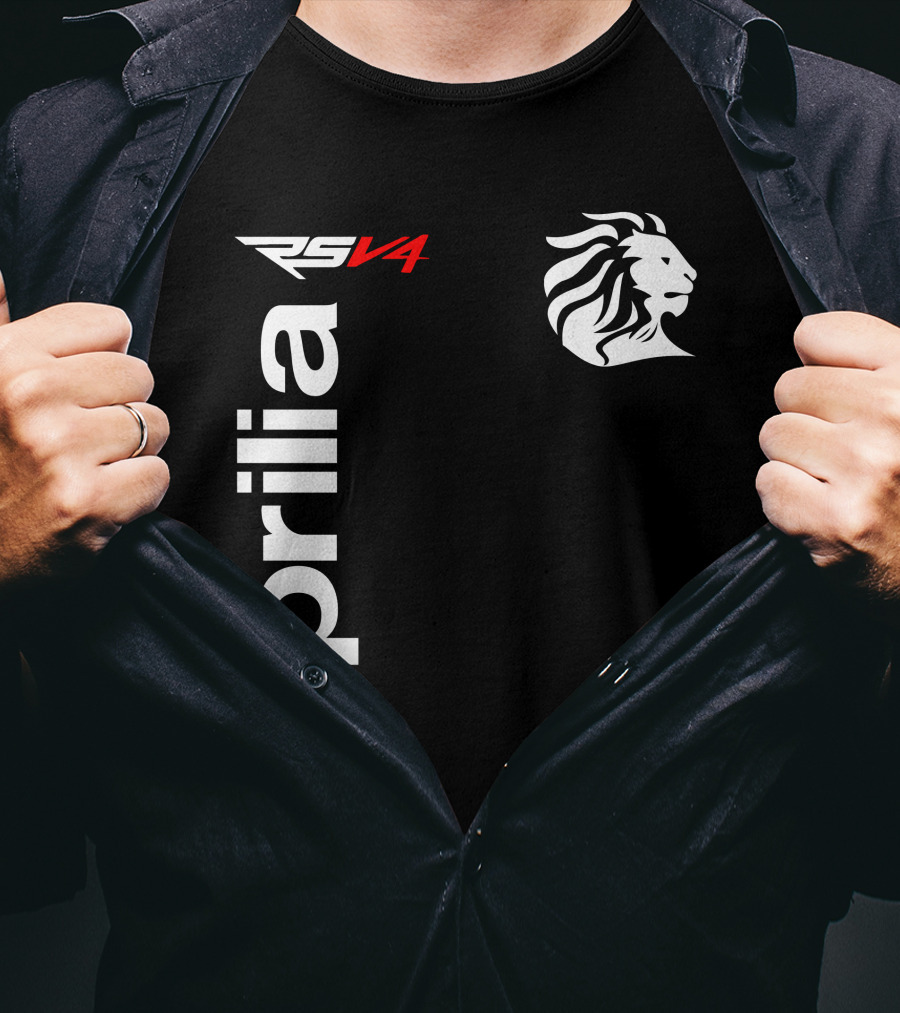 Aprilia RSV4 Lion Emblem T-Shirt